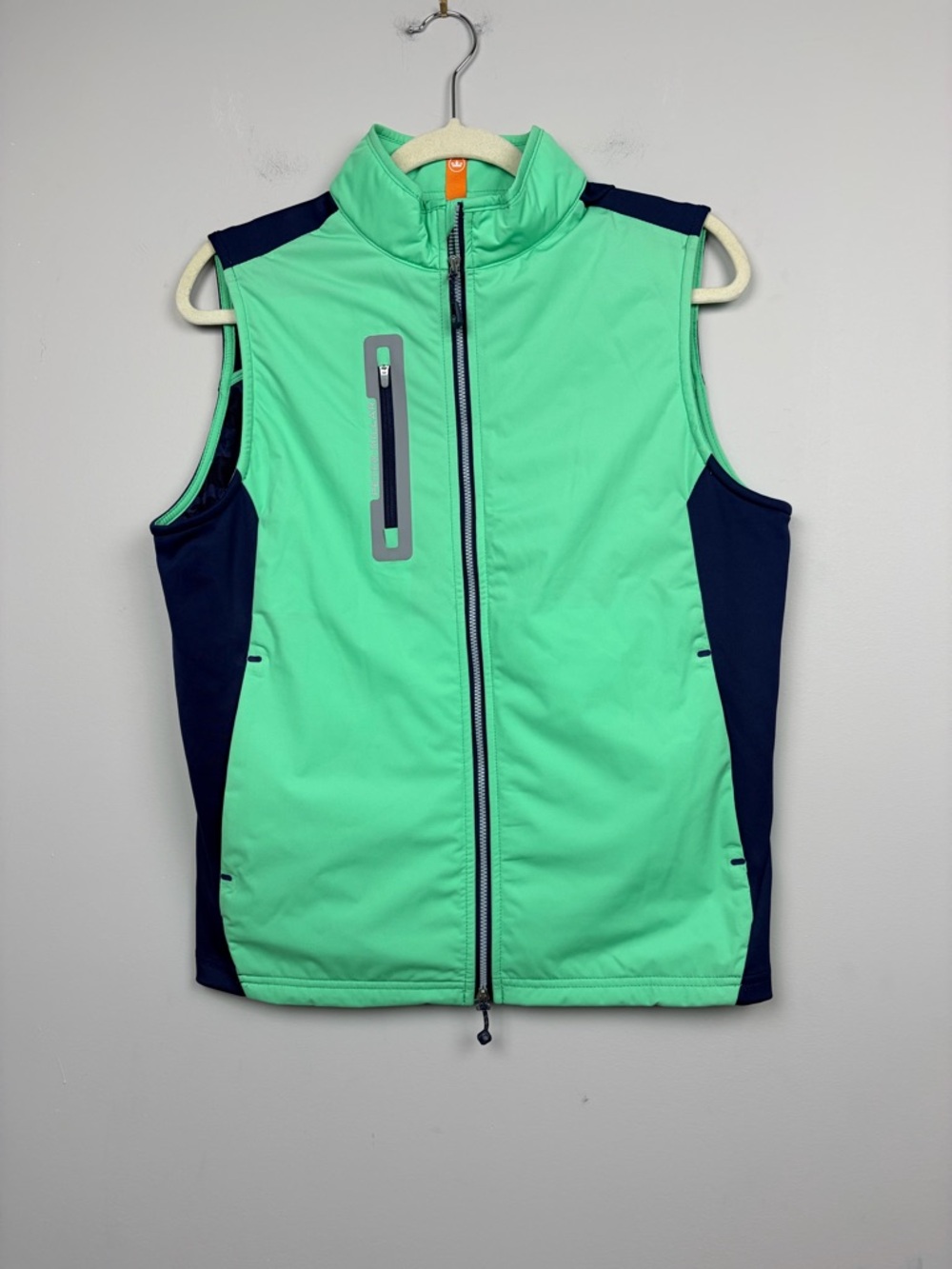 Peter Millar Crownā Sport Hyperlight Fuse Hybrid Vest Green Blue S
